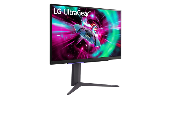 LG | UltraGear UHD Gaming Monitor | 27GR93U-B.AEU | 27 " | IPS | UHD | 16:9 | 144 Hz | 1 ms | 3840 x 2160 | HDMI ports quantity 2