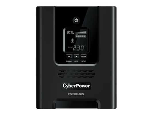 CyberPower | Smart App UPS Systems | PR2200ELCDSL | 2200 VA | 1980 W