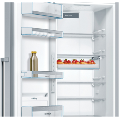 Bosch | Refrigerator | KSF36PIDP Series 8 | Energy efficiency class D | Free standing | Larder | Height 186 cm | No Frost system | Fridge net capacity 309 L | 41 dB | Stainless steel