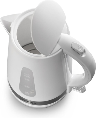 Gorenje | Kettle | K17WE | Electric | 2200 W | 1.7 L | Plastic / Metal | 360° rotational base | White