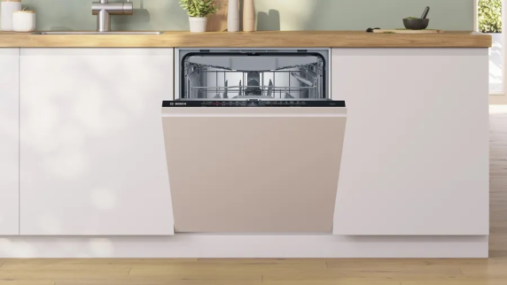 Dishwasher | SMV2HVX02E | Built-in | Width 59.8 cm | Number of place settings 14 | Number of programs 5 | Energy efficiency class D | Display | AquaStop function | Black