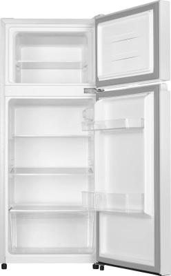 Gorenje | Refrigerator | RF212EPW4 | Energy efficiency class E | Free standing | Double Door | Height 117 cm | Fridge net capacity 96 L | Freezer net capacity 28 L | 36 dB | White