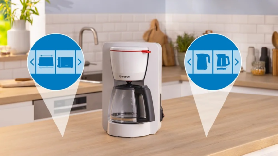 Bosch Coffee Maker | TKA2M111 MyMoment | Drip | 1200 W | White