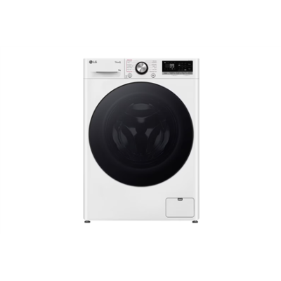 LG | Washing machine | F2WR709S2W | Energy efficiency class A | Front loading | Washing capacity 9 kg | 1200 RPM | Depth 47.5 cm | Width 60 cm | LED | Steam function | Direct drive | Wi-Fi | White