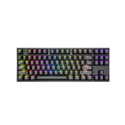 Genesis | Mechanical Gaming Keyboard | THOR 404 TKL RGB | Black | Mechanical Gaming Keyboard | Wired | US | USB Type-A | 1005 g | Kailh Box Brown V2