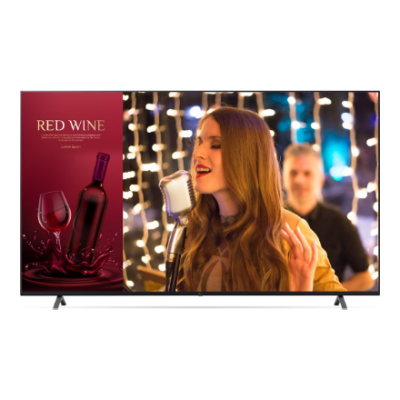 LG | 75UN640S0LD | 75 " | Landscape | 16 / 7 | WebOS22 | 330 cd / m² | N / A ° | N / A °