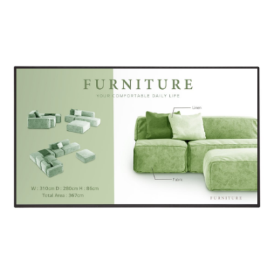 LG | 65UM5N-H | 65 " | Landscape / Portrait | 24 / 7 | webOS | Wi-Fi | 500 cd / m² | 178 ° | 178 °