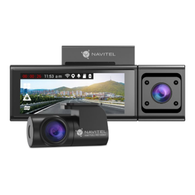 Navitel | Triple channel Full HD Dashcam | RC3 PRO | IPS 3.16", 820x320 | GPS (satellite) | Maps included
