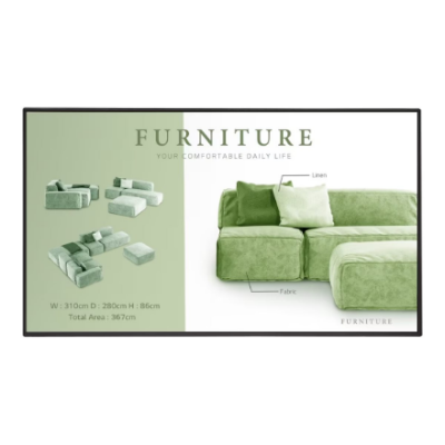 LG | 49UM5N-H | 49 " | Landscape / Portrait | 24 / 7 | WebOS | 500 cd / m² | 8 ms | 178 ° | 178 °