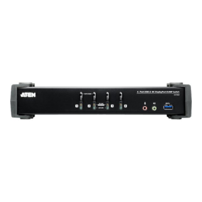 Aten | 4-Port USB 3.0 4K DisplayPort KVMP Switch | CS1924-AT-G