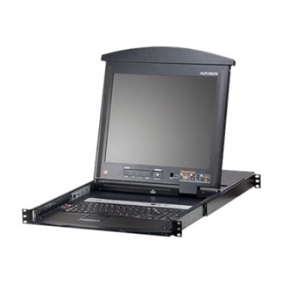 Aten | 8-Port Cat 5 Dual Rail 19" LCD KVM Switch with Daisy-Chain Port | KL1508AN-AXA-AG | 1 x USB Type-A Female