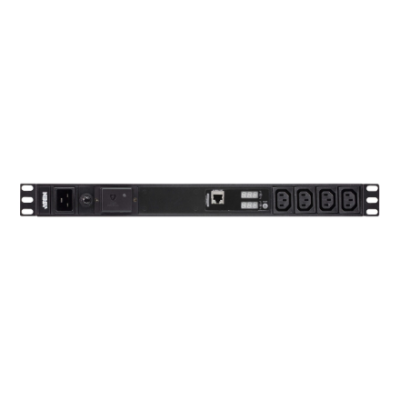 Aten | Basic Metered 1U PDU with Surge Protection (16A, 18 Outlet IEC 320 C13) | PE1218SG