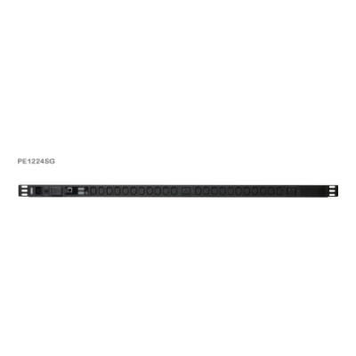 Aten | Basic Metered 0U PDU with Surge Protection (16A, 22 Outlet IEC 320 C13, 2 Outlet IEC 320 C19) | PE1224SG