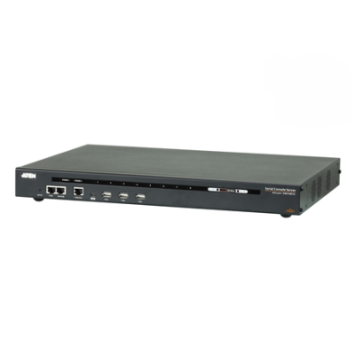 Aten 8-Port Serial Console Server with Dual Power / LAN | SN0108CO