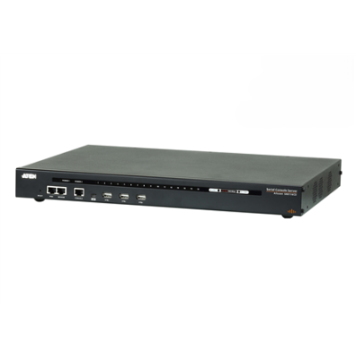 Aten 16-Port Serial Console Server W / Dual POW | SN0116COD