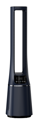 Midea | Bladeless Tower Fan with Air purifier | MFP-120i | Dark Blue | Diameter 15 cm | Oscillation | Remote control
