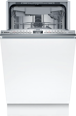 Dishwasher | SPV4HMX10E | Built-in | Width 45 cm | Number of place settings 10 | Number of programs 6 | Energy efficiency class E | Display | AquaStop function | White