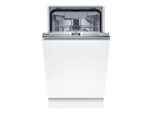 Dishwasher | SPV4HMX10E | Built-in | Width 45 cm | Number of place settings 10 | Number of programs 6 | Energy efficiency class E | Display | AquaStop function | White