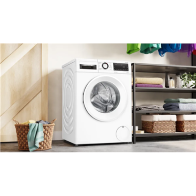 Bosch | Washing Machine | WGG242Z2SN | Energy efficiency class A | Front loading | Washing capacity 9 kg | 1200 RPM | Depth 63 cm | Width 60 cm | Display | LED | Steam function | White