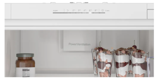 Bosch Refrigerator | KIR815SE0 | Energy efficiency class E | Built-in | Larder | Height 177.2 cm | Fridge net capacity 310 L | Freezer net capacity 0 L | 35 dB | White