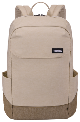 Thule | Lithos | Backpack 20L | Fits up to size 16 " | Laptop backpack | Pelican Gray / Faded Khaki