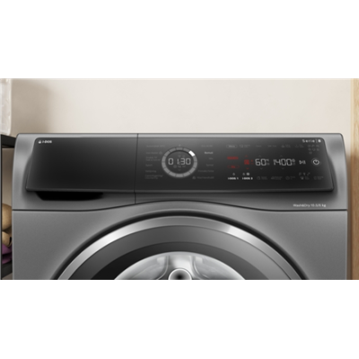 Bosch | Washing Machine | WNC254ARSN | Energy efficiency class A / D | Front loading | Washing capacity 10.5 kg | 1400 RPM | Depth 62.2 cm | Width 59.8 cm | LED | Drying system | Drying capacity 6 kg | Steam function | Dosage ass