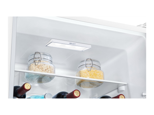 Gorenje N619EAW4 | Energy efficiency class E | Free standing | Combi | Height 186 cm | No Frost system | Fridge net capacity 207 L | Freezer net capacity 97 L | Display | 39 dB | White