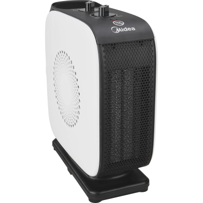 Midea Compact PTC Fan Heater | NTY15-19CA | Fan heater | 1500 W | Number of power levels 2 | Suitable for rooms up to 10 m² | White / Black