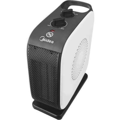 Midea Compact PTC Fan Heater | NTY15-19CA | Fan heater | 1500 W | Number of power levels 2 | Suitable for rooms up to 10 m² | White / Black
