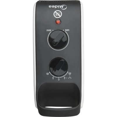 Midea Compact PTC Fan Heater | NTY15-19CA | Fan heater | 1500 W | Number of power levels 2 | Suitable for rooms up to 10 m² | White / Black