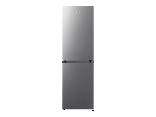 Gorenje Refrigerator | NRK418ECS4 | Energy efficiency class E | Free standing | Combi | Height 182.4 cm | No Frost system | Fridge net capacity 171 L | Freezer net capacity 85 L | 37 dB | Grey