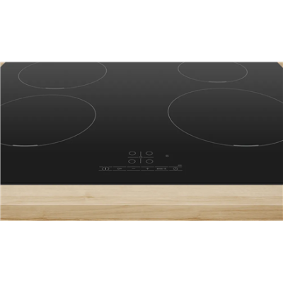 Bosch Hob | PIE611BB5E | Induction | Number of burners / cooking zones 4 | Touch | Timer | Black | Display