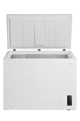 Midea Freezer | MDRC405FEE01 | Energy efficiency class E | Chest | Free standing | Height 85 cm | Total net capacity 290 L | White