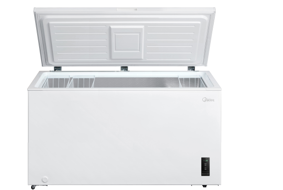Midea Freezer | MDRC564FEE01 | Energy efficiency class E | Chest | Free standing | Height 82.5 cm | Total net capacity 418 L | White