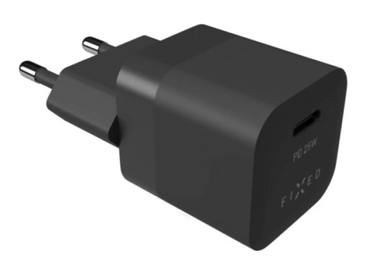 Fixed | Mini USB-C Travel Charger, 25W | FIXC25M-C-BK