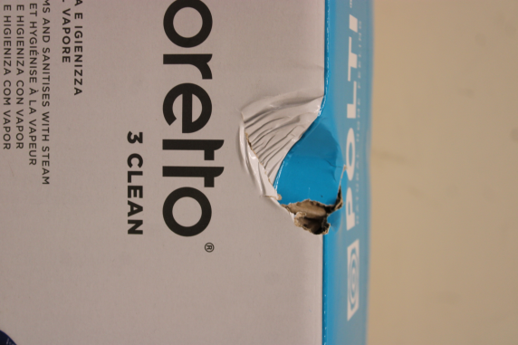 SALE OUT. | Polti Vacuum steam mop with portable steam cleaner | PTEU0299 Vaporetto 3 Clean_Blue | Power 1800 W | Steam pressure Not Applicable bar | Water tank capacity 0.5 L | White / Blue | DAMAGED PACKAGING