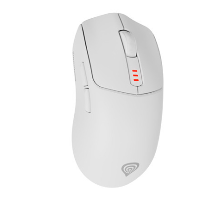Genesis Zircon 500 | Wireless / Wired | Gaming Mouse | 2.4 GHz, Bluetooth, USB | White