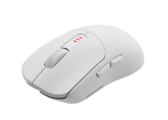 Genesis Zircon 500 | Wireless / Wired | Gaming Mouse | 2.4 GHz, Bluetooth, USB | White