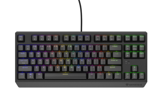 Genesis THOR 230 | Mechanical Gaming Keyboard | Wired | US | Black | USB Type-A | Outemu Brown