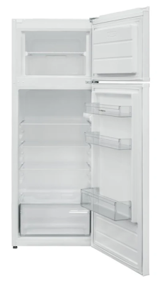 Goddess Refrigerator | GODRDD0144GW8AE | Energy efficiency class E | Free standing | Double Door | Height 145 cm | Fridge net capacity 171 L | Freezer net capacity 42 L | 41 dB | White