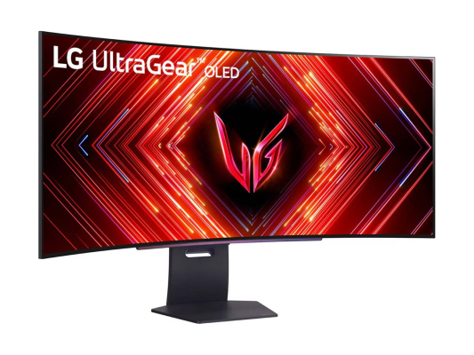 LG | 45GS95QE-B | 45 " | OLED | 21:9 | 240 Hz | 0.03 ms | 3440 x 1440 pixels | 275 cd / m² | HDMI ports quantity 2