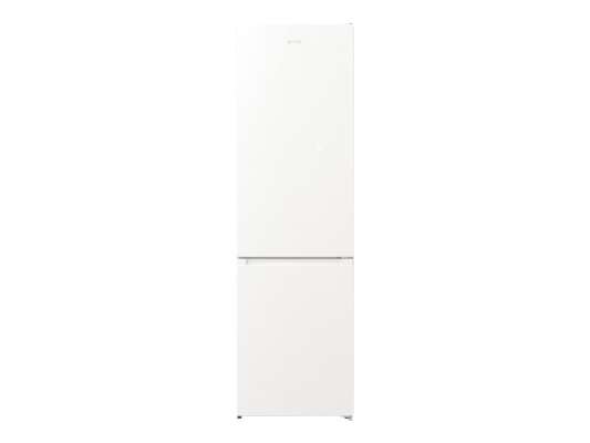 Gorenje Refrigerator | NRK6202EW4 | Energy efficiency class E | Free standing | Combi | Height 200 cm | No Frost system | Fridge net capacity 235 L | Freezer net capacity 96 L | Display | 38 dB | White