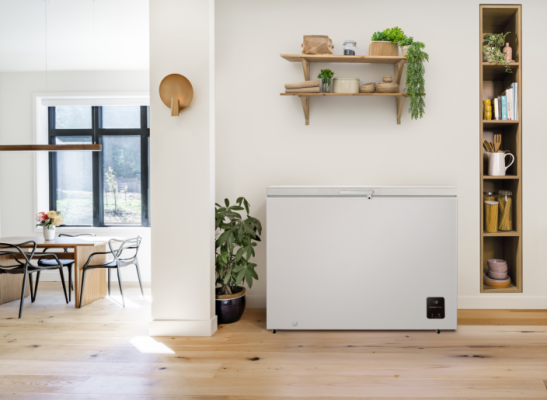 Gorenje Freezer | FH30EAW | Energy efficiency class E | Chest | Free standing | Height 84.7 cm | Total net capacity 297 L | Display | White