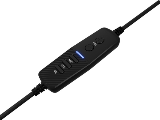 Genesis Gaming Headset | Neon 764 | Wired | Over-ear | Microphone | Black