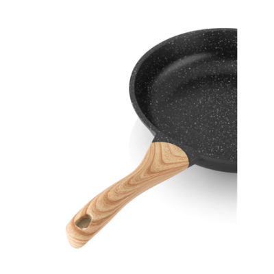 ETA | Pan | ETA692990000 TITANIUM II | Universal | Diameter 28 cm | Electric, induction, gas, glass ceramics | Suitable for induction hob | Fixed handle | Black