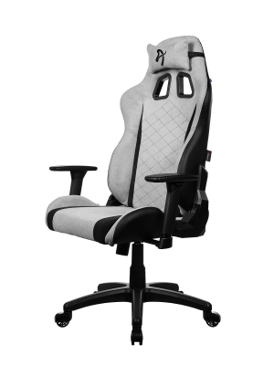 Arozzi Soft Fabric | Gaming Chair | Avanti SoftFabric | Light Grey
