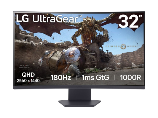 LG | 32GS60QC-B | 32 " | VA | QHD | 16:9 | 180 Hz | 1 ms | 2560 x 1440 pixels | 300 cd / m² | HDMI ports quantity 2