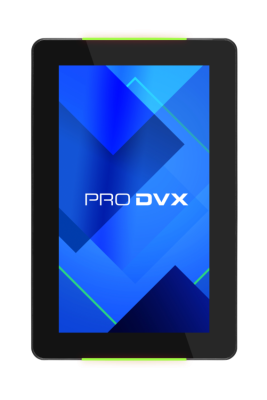 ProDVX APPC-7XPLN | 7 " | 240 cd / m² | Landscape / Portrait | 24 / 7 | Android | LPDDR4 | Wi-Fi | 140 ° | 130 °