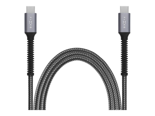 Fixed | Armor Cable USB-C / USB-C, 1.2 m, 240W | FIXDA-CC12-GR