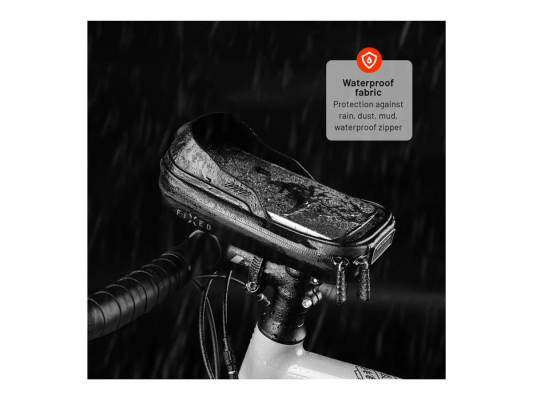 Fixed FIXBIB2-BK | Bicycle case | Black | For all types of phones up to 6.8''